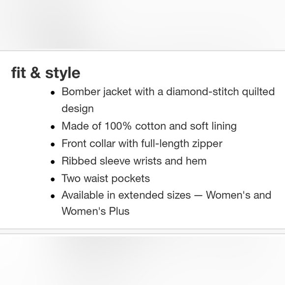 Wild Fable Women's Woven Quilted Bomber Jacket - Picture 4 of 7